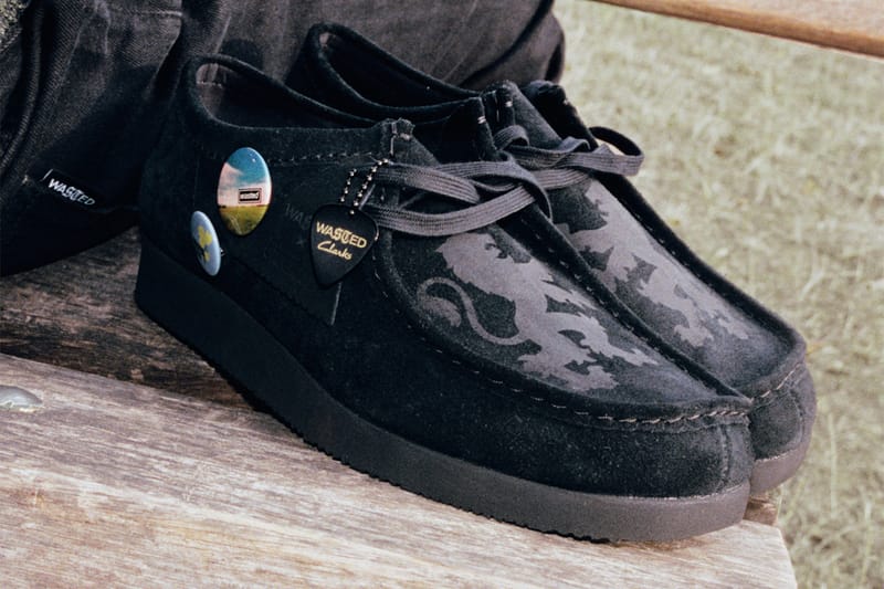 Wasted Paris x Clarks Originals Pack Britpop Memorabilia Into a Customizable Wallabee Lite