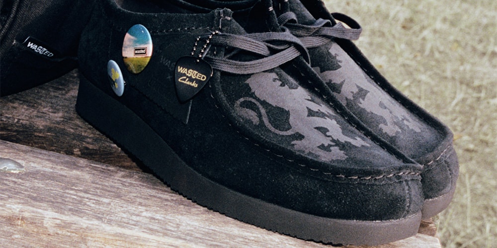 Wasted Paris x Clarks Originals Pack Britpop Memorabilia Into a Customizable Wallabee Lite