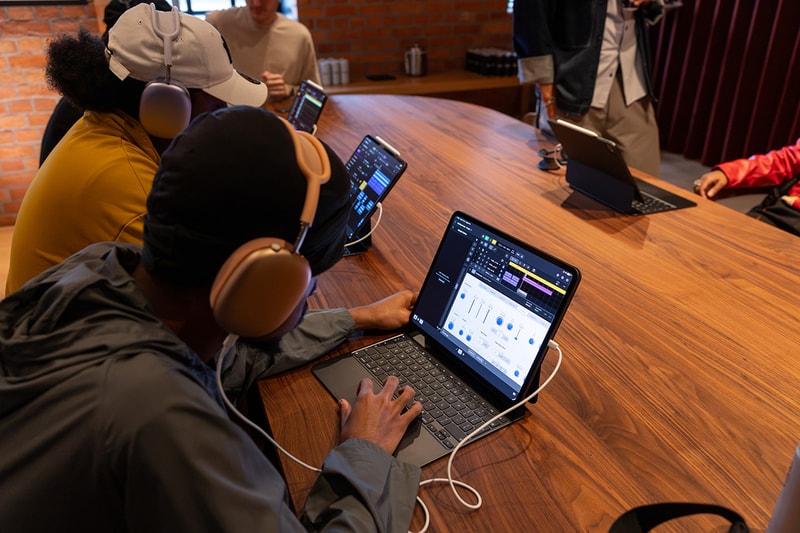 apple apple music venue hall king's trust king charles london battersea uk sky newman Battersea Power Station Nectar Woode Elton John workshop intimate meeting hypebeast exclusive video 