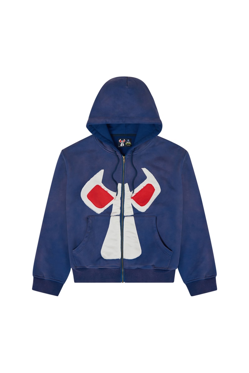 KidSuper garments showing hand-drawn DC Comics Super-Villains artwork.