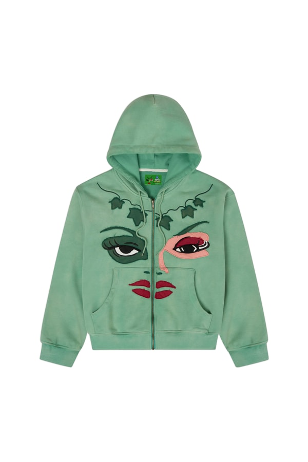 KidSuper garments showing hand-drawn DC Comics Super-Villains artwork.