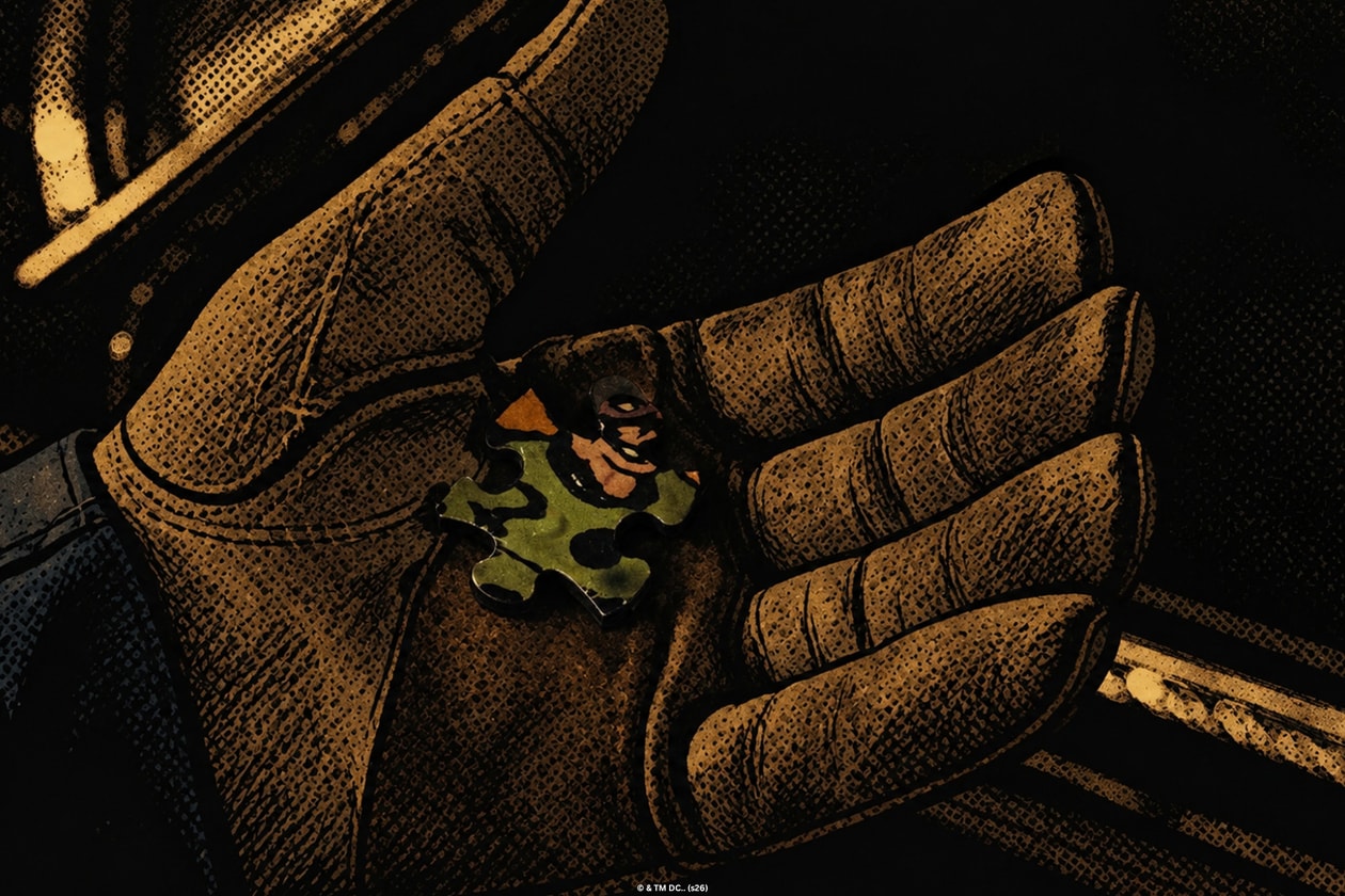 Ρούχα KidSuper που δείχνουν έργα τέχνης DC Comics Super-Villains που έχουν σχεδιαστεί στο χέρι.