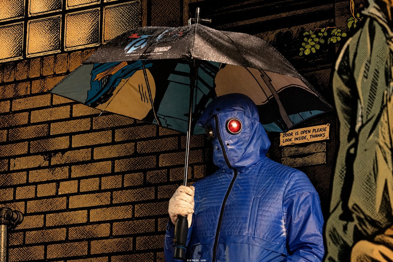 Ρούχα KidSuper που δείχνουν έργα τέχνης DC Comics Super-Villains που έχουν σχεδιαστεί στο χέρι.