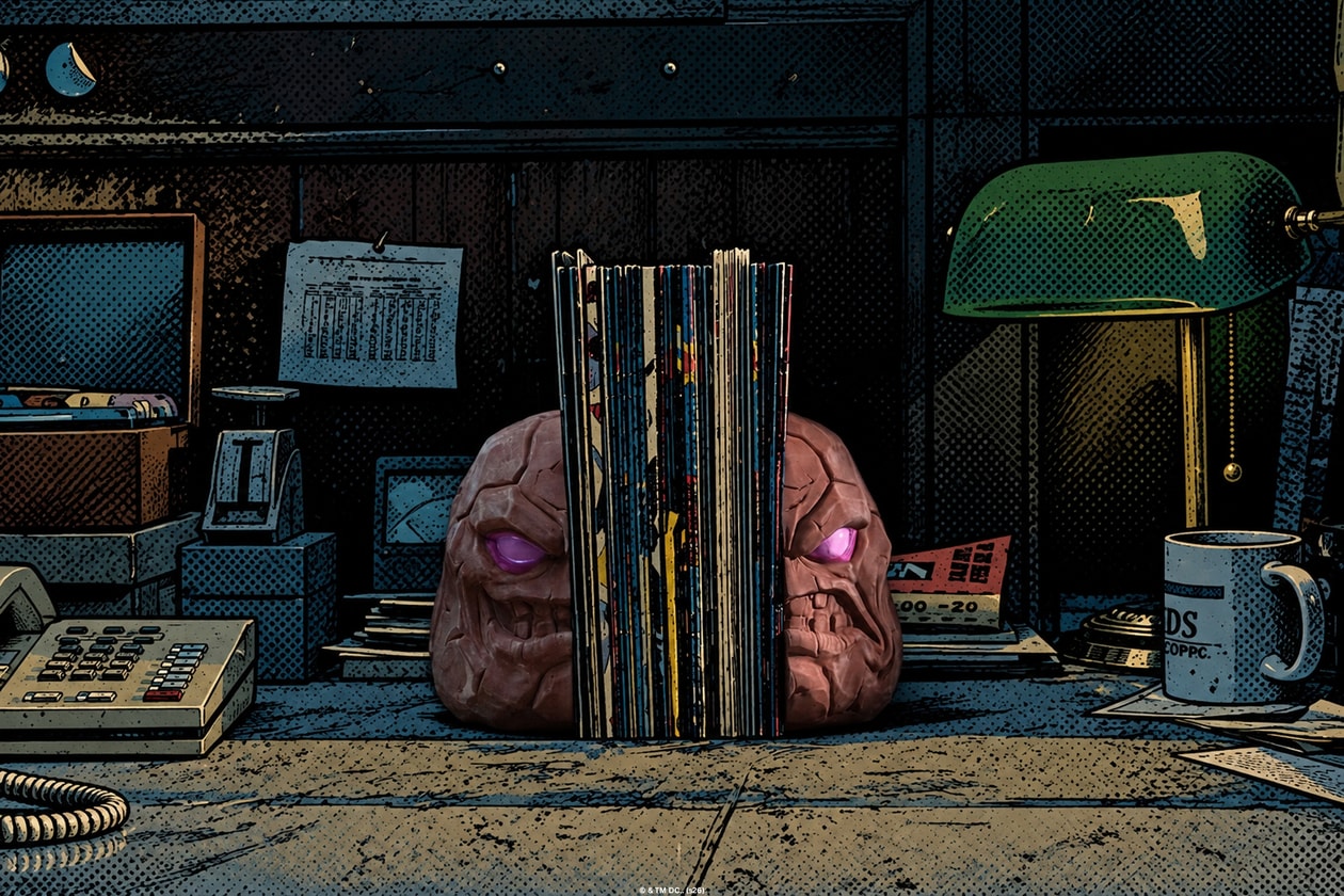 Ρούχα KidSuper που δείχνουν έργα τέχνης DC Comics Super-Villains που έχουν σχεδιαστεί στο χέρι.