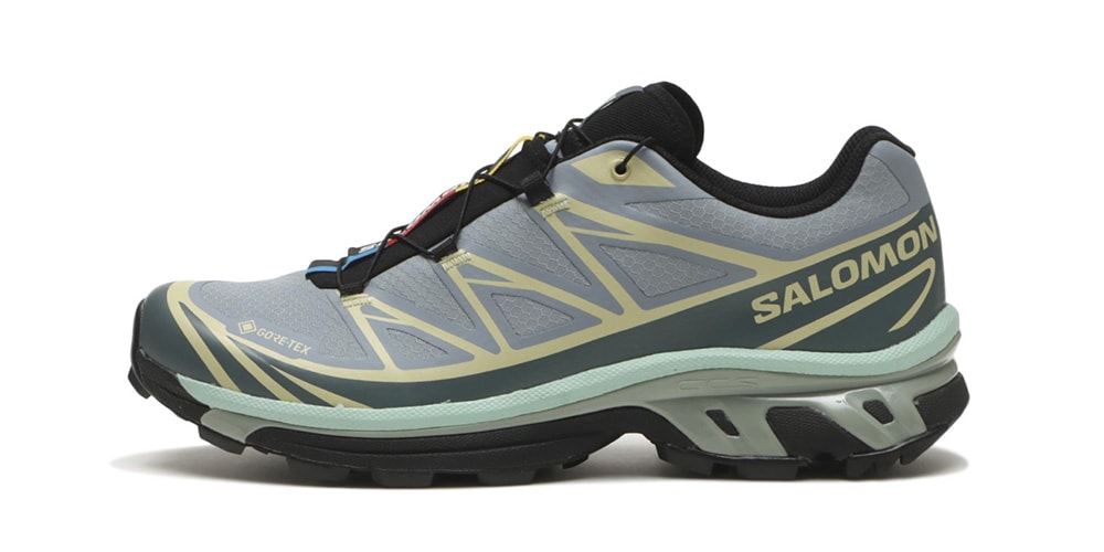 The Salomon XT-6 GTX Takes on an Overcast “Stormy Weather” Palette