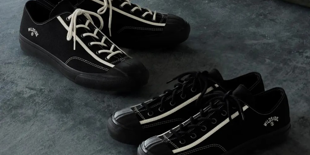 WILDSIDE Yohji Yamamoto and MOONSTAR Rework the GYM CLASSIC Sneaker