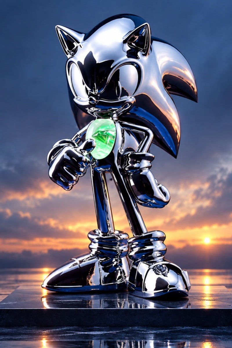 Sega Celebrates 35 Years With a $21,000 USD Sonic the Hedgehog Figure Sealed With Synthetic DNA