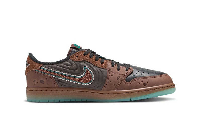 Air Jordan 1 Low OG "Día de Muertos" Release Info Somos Historias IZ4686-216 Light Chocolate/Velvet Brown-Black-Fresh Water