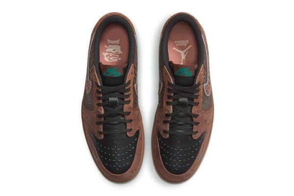 Air Jordan 1 Low OG "Día de Muertos" Release Info Somos Historias IZ4686-216 Light Chocolate/Velvet Brown-Black-Fresh Water