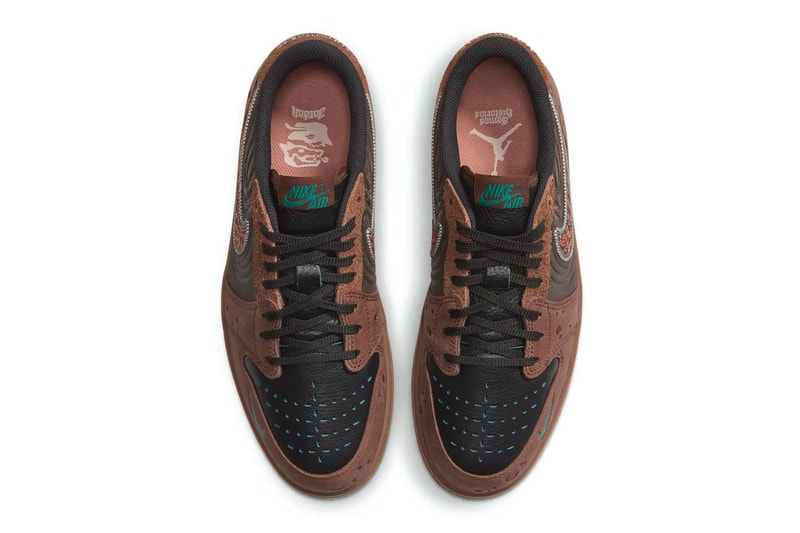 Air Jordan 1 Low OG "Día de Muertos" Release Info Somos Historias IZ4686-216 Light Chocolate/Velvet Brown-Black-Fresh Water