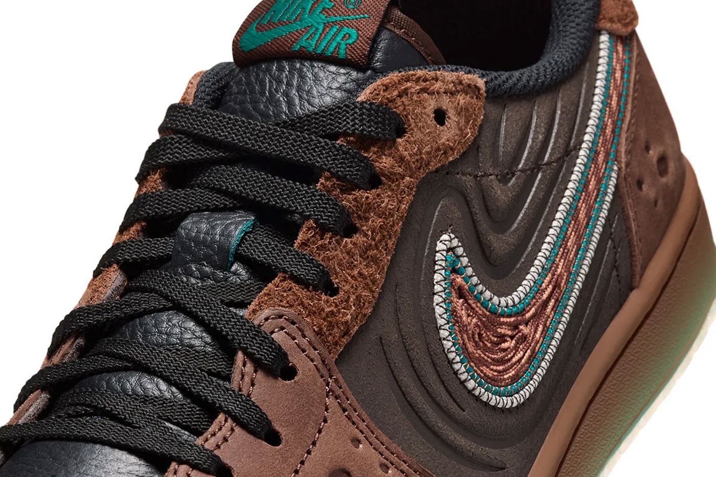 Air Jordan 1 Low OG "Día de Muertos" Release Info Somos Historias IZ4686-216 Light Chocolate/Velvet Brown-Black-Fresh Water
