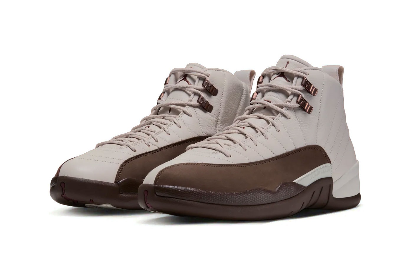 Air Jordan 12 "Fireside" Release Info Light Orewood Brown/Cacao Wow-Team Red CT8013-105