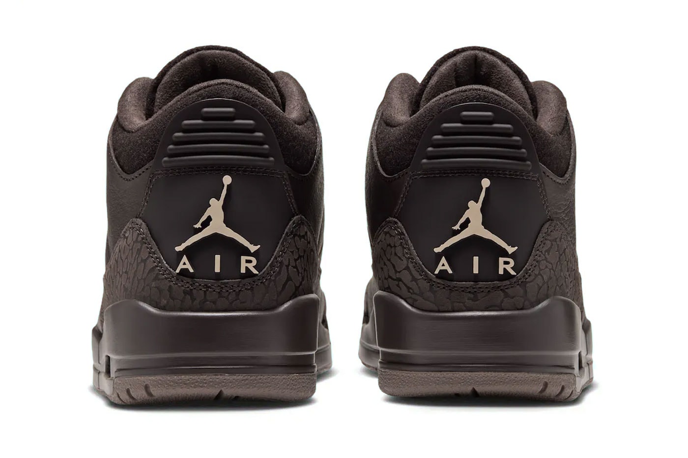Air Jordan 3 "Fireside" Release Info Velvet Brown/Light British Tan-Rust Pink-Pearl White CK9246-200 jordan brand travis scott inspired
