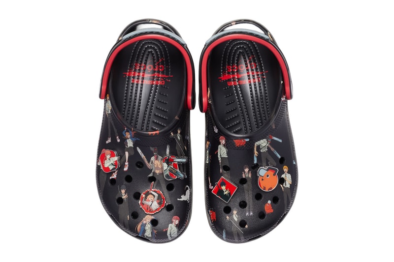 Chainsaw Man Crocs Classic Clog Collection “Chainsaw Man” 213925-90H “Power” 213926-90H “Pochita” 213928-90H Characters 213927-90H Release Info