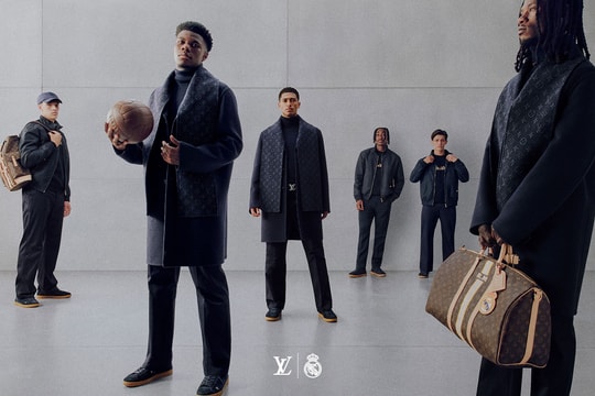 Pharrell Williams Suits up Real Madrid in New Louis Vuitton Formal Wear