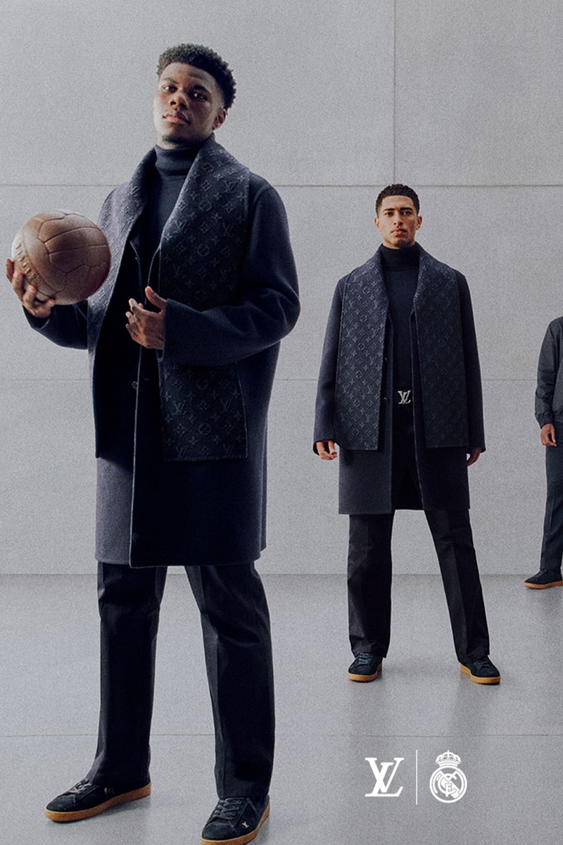 Pharrell Williams Suits up Real Madrid in New Louis Vuitton Formal Wear