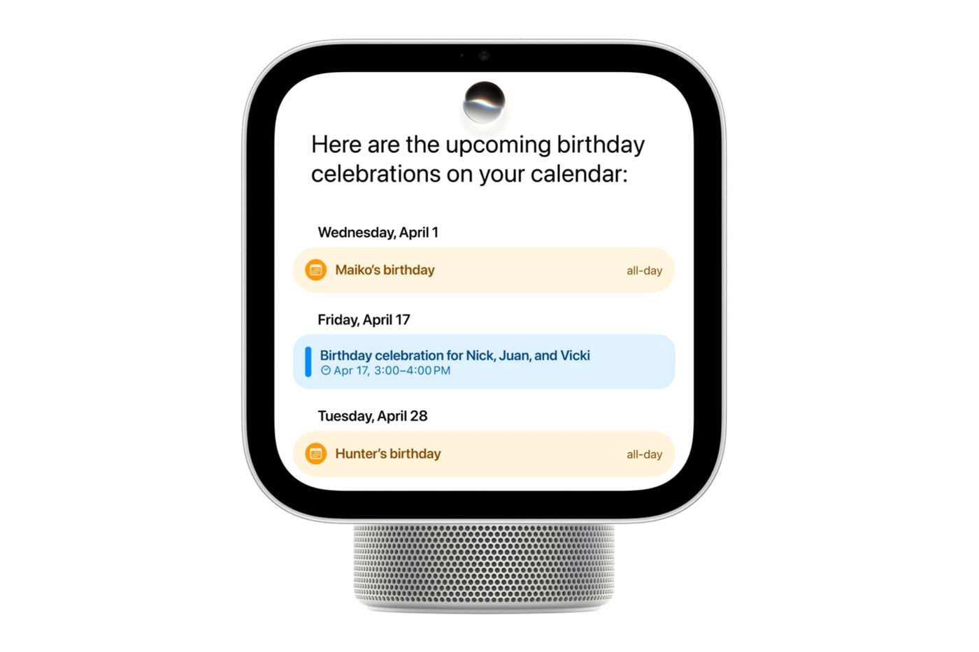 Apple Debuts $299 USD HomeView Smart Display Powered by Apple Intelligence
