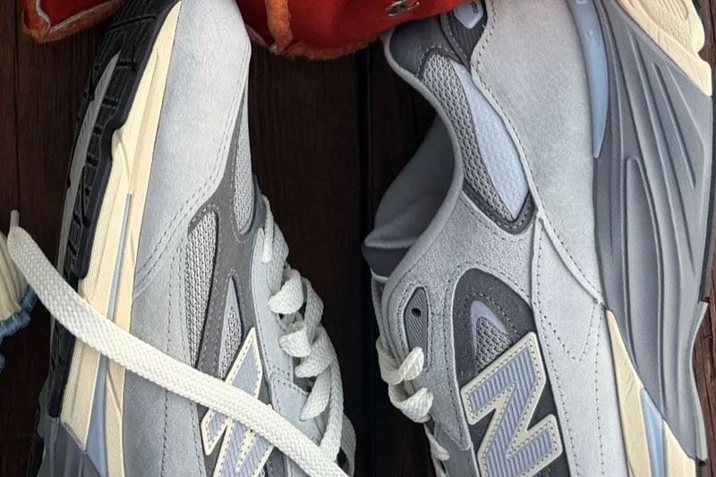 Joe Freshgoods Teases Closer Look at the New Balance 990v7 rosalia billboard