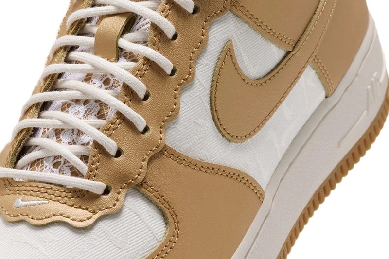 Nike Air Force 1 Low Lace Metallic Gold IX7038-121 Official Images