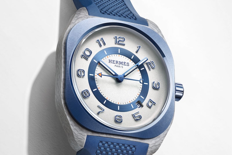 Hermès H08 Bleu de Malte & Blanc Chantilly Editions Manufacture H1837 Movement Release Info