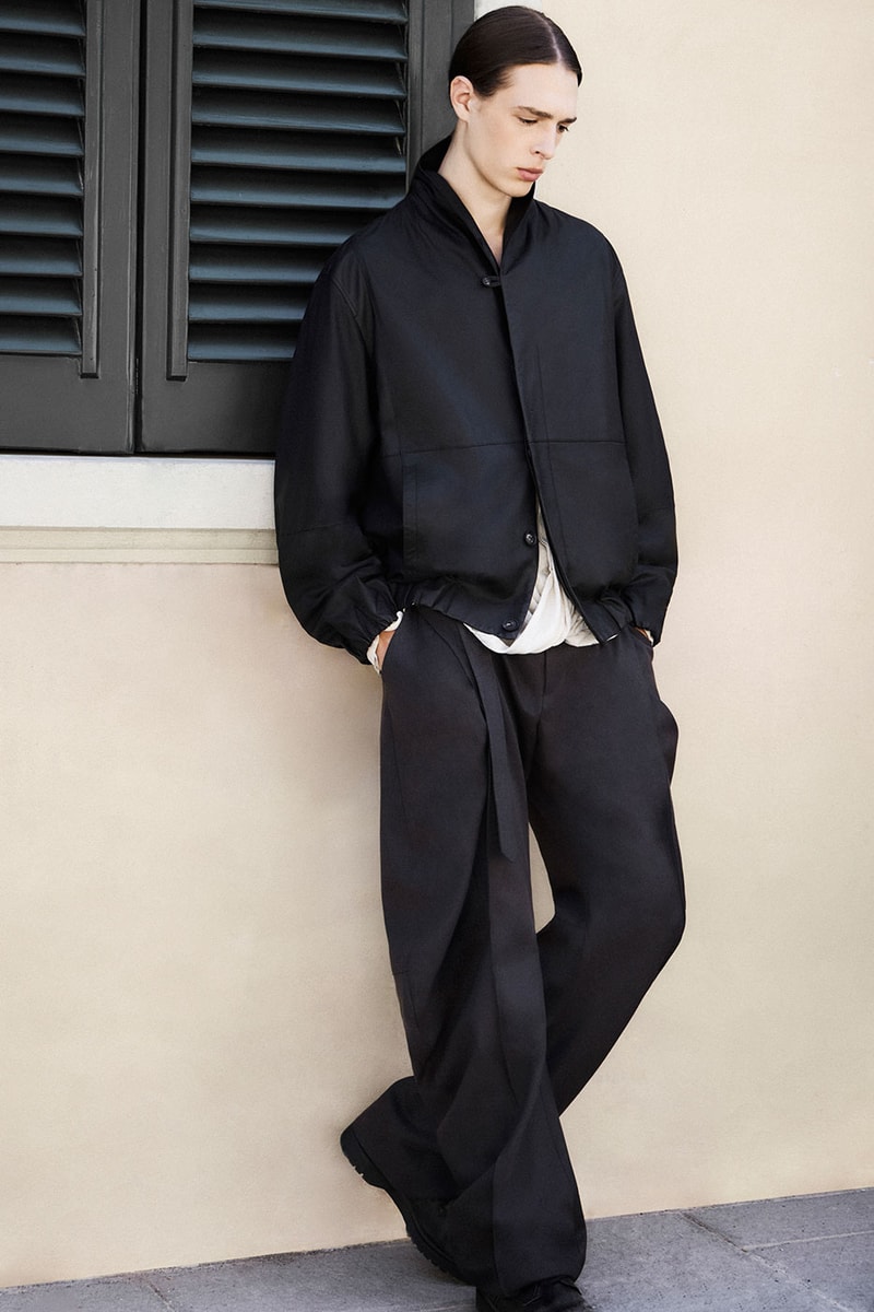 JiyongKim and LANSMERE Merge Avant-Garde Pattern Cutting With Heritage Tailoring collection release info lookbooks Ermenegildo Zegna Fabrics