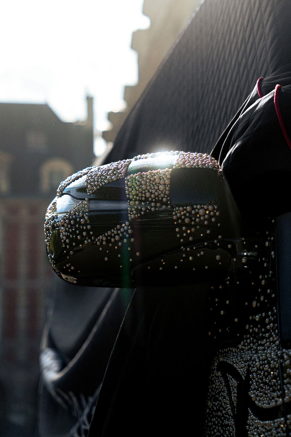 A Pearl-Covered BRABUS SUPERBLACK G800 Teased a MATTIASGOLLIN Collaboration at Paris Fashion Week ss27