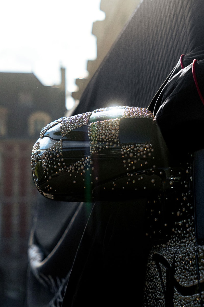A Pearl-Covered BRABUS SUPERBLACK G800 Teased a MATTIASGOLLIN Collaboration at Paris Fashion Week ss27