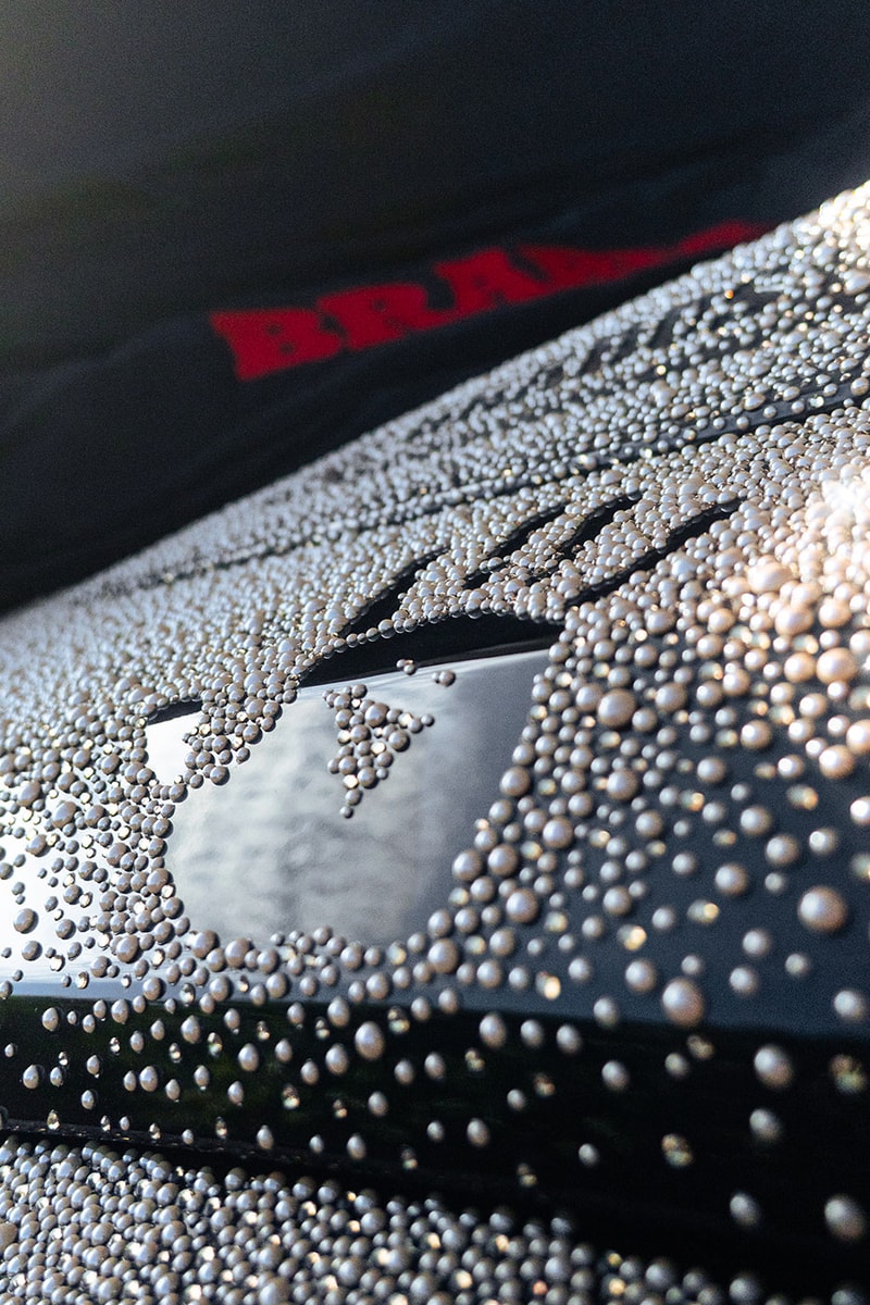A Pearl-Covered BRABUS SUPERBLACK G800 Teased a MATTIASGOLLIN Collaboration at Paris Fashion Week ss27