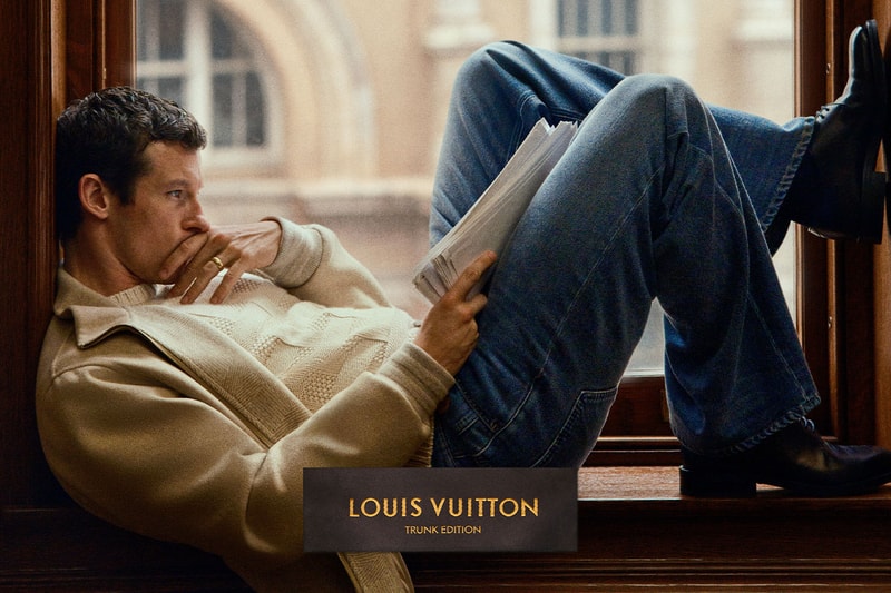 Pharrell Williams Louis Vuitton SS27 Men's Trunk Collection Campaign Callum Turner spring/summer 2027