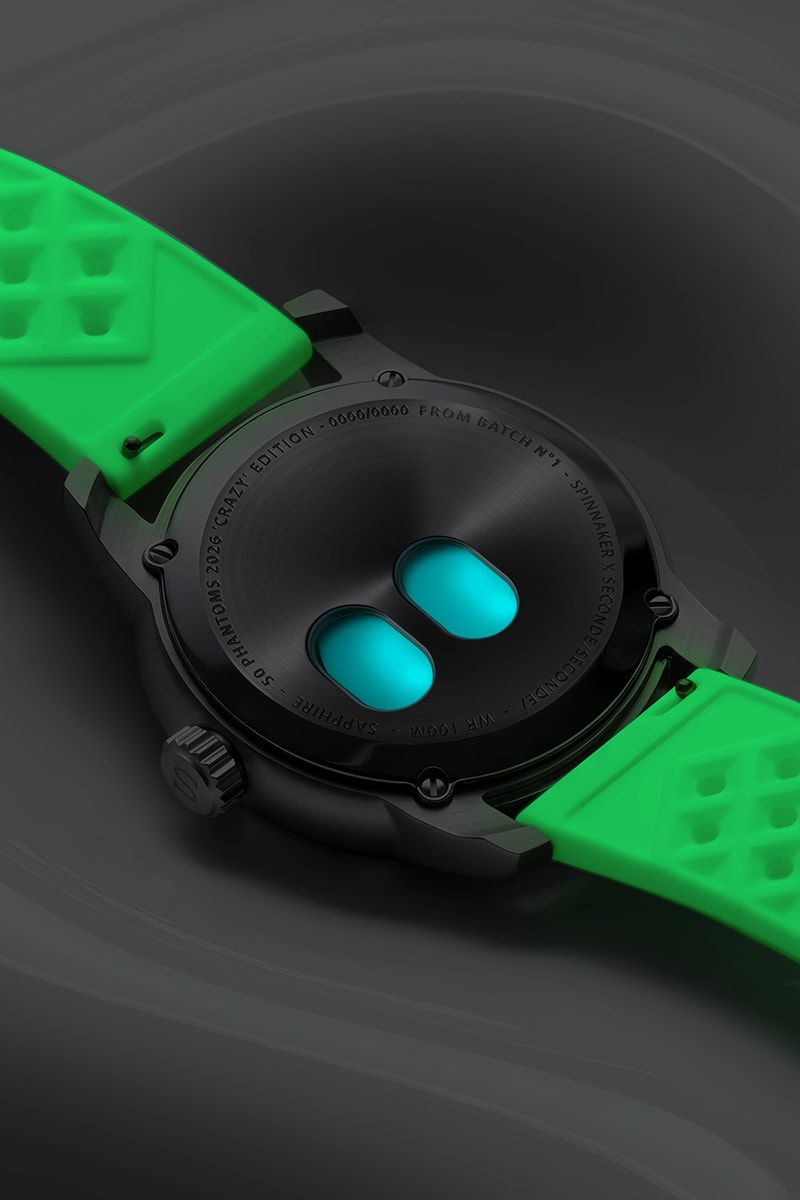 Spinnaker seconde/seconde/ Collaboration “50 Phantoms” Fleuss 40 Automatic 2026 Edition SP-5195-11A “Crazy”  SP-5195-11B “Quiet” Release Info
