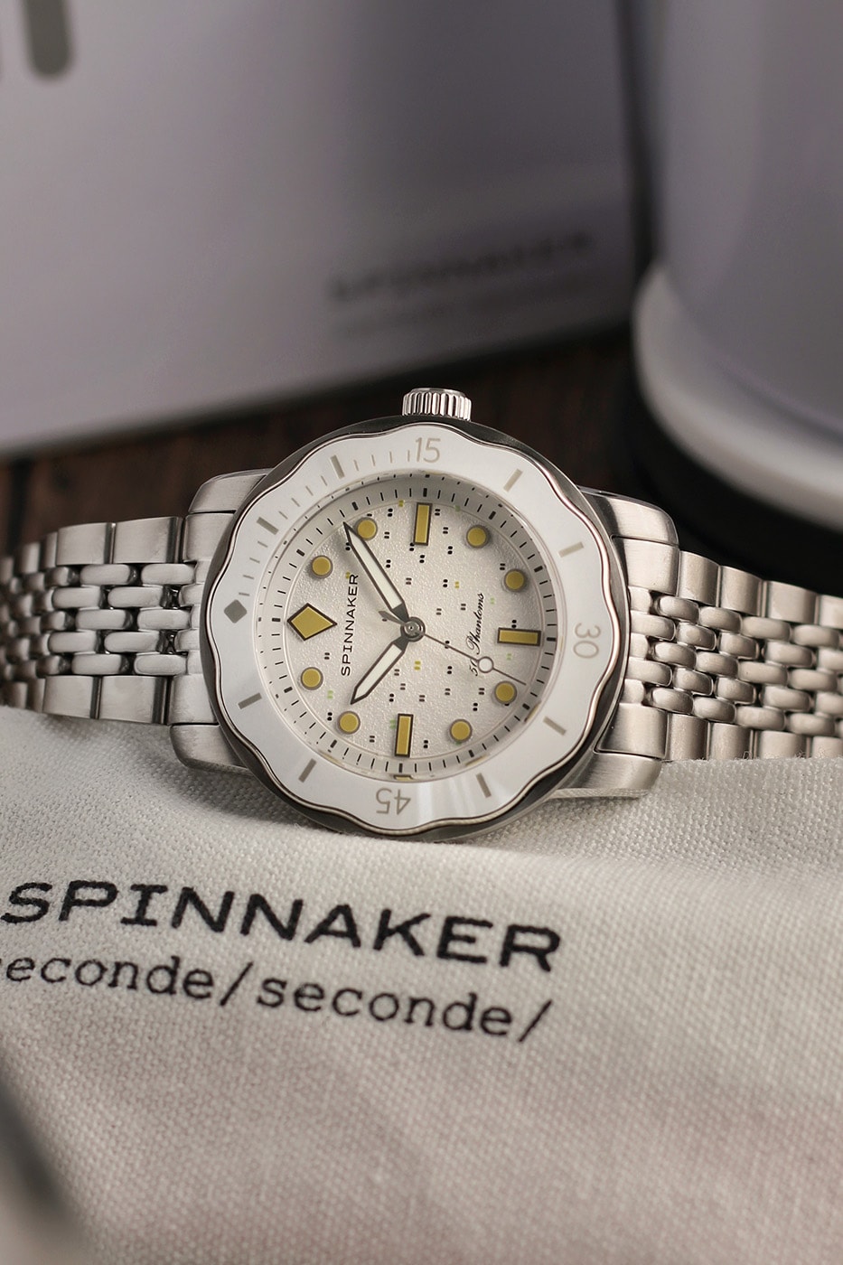 Spinnaker seconde/seconde/ Collaboration “50 Phantoms” Fleuss 40 Automatic 2026 Edition SP-5195-11A “Crazy”  SP-5195-11B “Quiet” Release Info