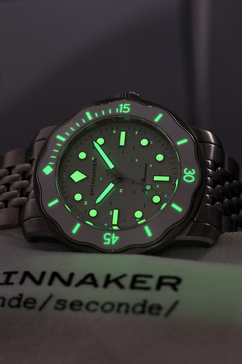 Spinnaker seconde/seconde/ Collaboration “50 Phantoms” Fleuss 40 Automatic 2026 Edition SP-5195-11A “Crazy”  SP-5195-11B “Quiet” Release Info