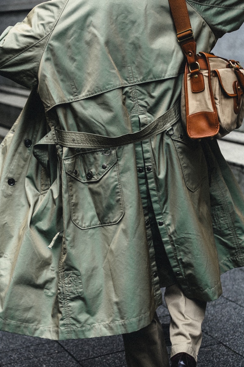 Engineered Garments BEAMS PLUS PEG Trench Coat Release Info