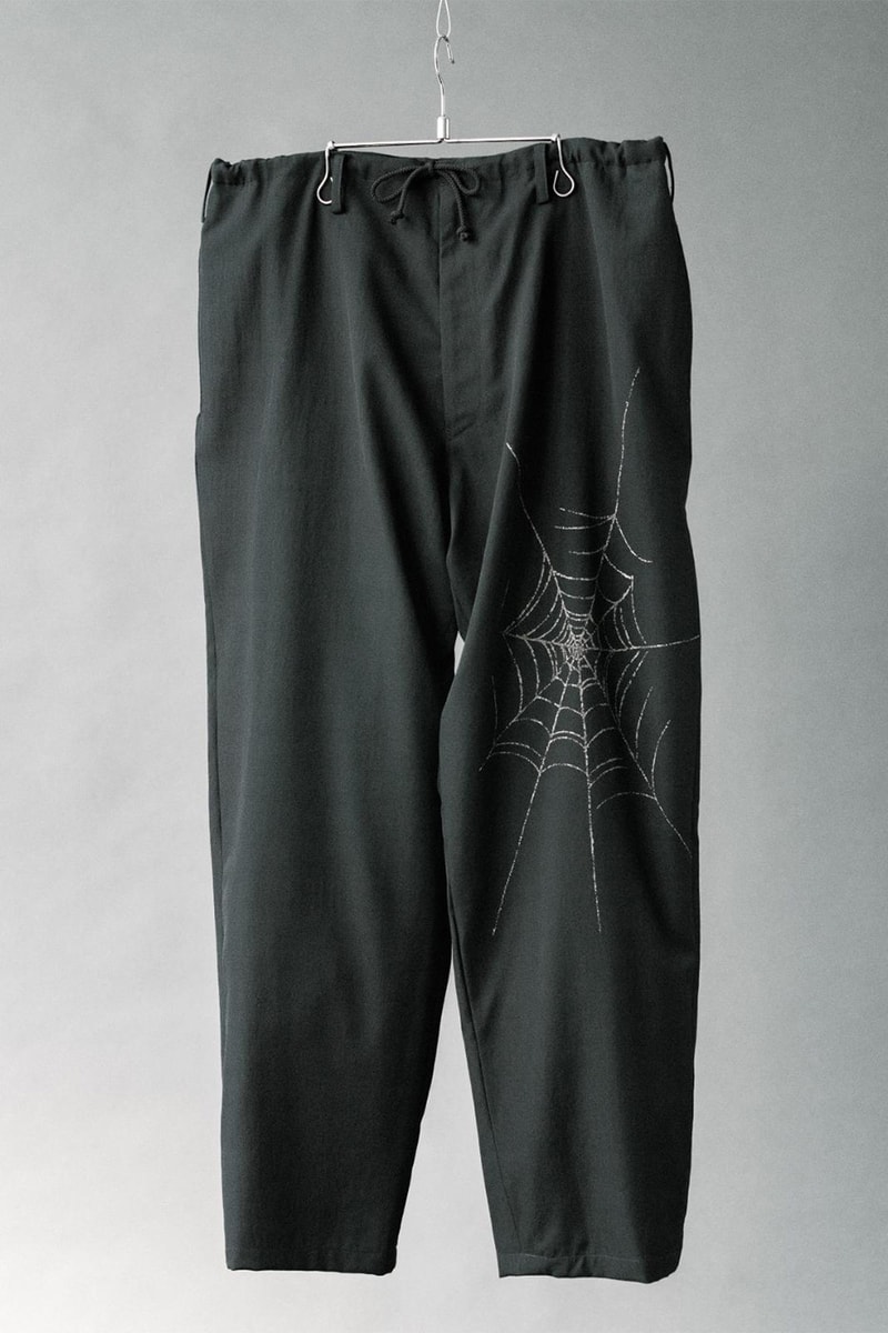 Yohji Yamamoto POUR HOMME Spiderweb tailored Jacket skirt wrap Pants Release Info