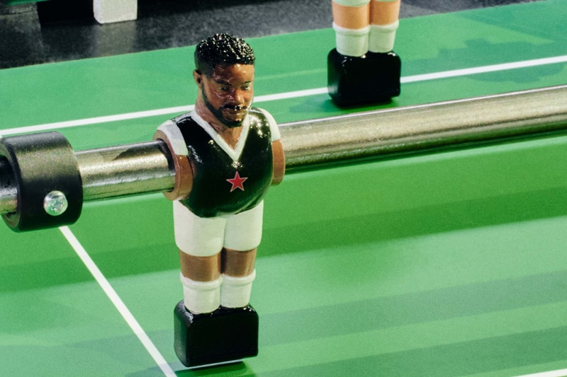 Heineken Foosballer Table baller league chloe kelly micah richards ksi arena london partnership foosball game star bar pubs figurines bottle holder bar tap