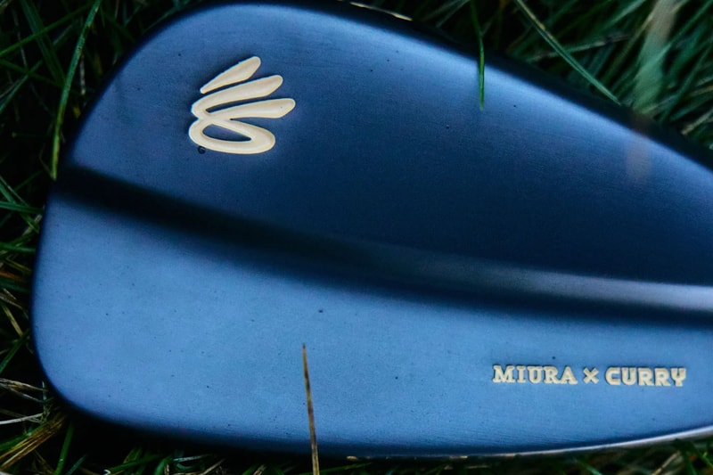Miura Golf and Steph Curry Unveil Ultra-Limited Combo Iron Set collaboration