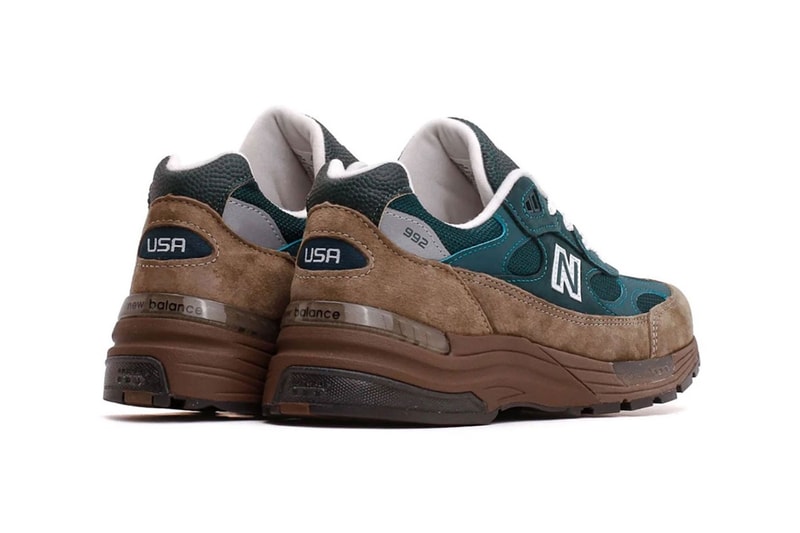 New Balance 992 Made in USA "Medusa Green" Release Info Medusa Green/Thunder Brown