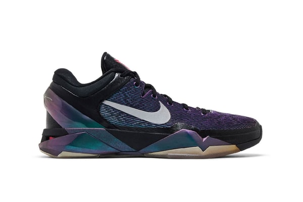 Nike Kobe 7 Protro "Invisibility Cloak" Release Info Reports Black/Court Purple/Turquoise/Metallic Silver 