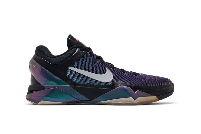 Nike Kobe 7 Protro "Invisibility Cloak" Release Info Reports Black/Court Purple/Turquoise/Metallic Silver 