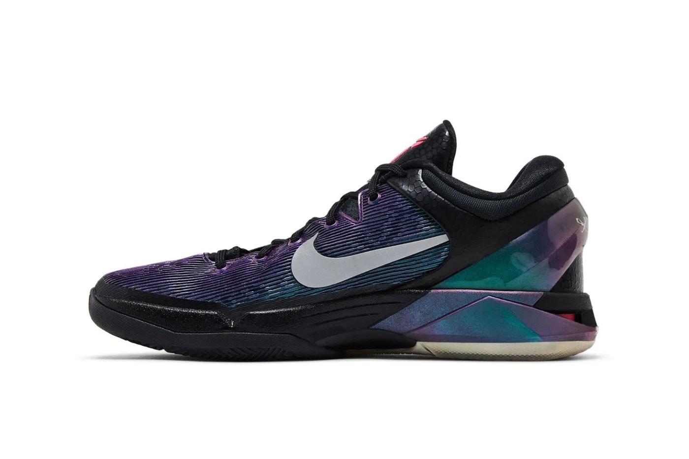 Nike Kobe 7 Protro "Invisibility Cloak" Release Info Reports Black/Court Purple/Turquoise/Metallic Silver 