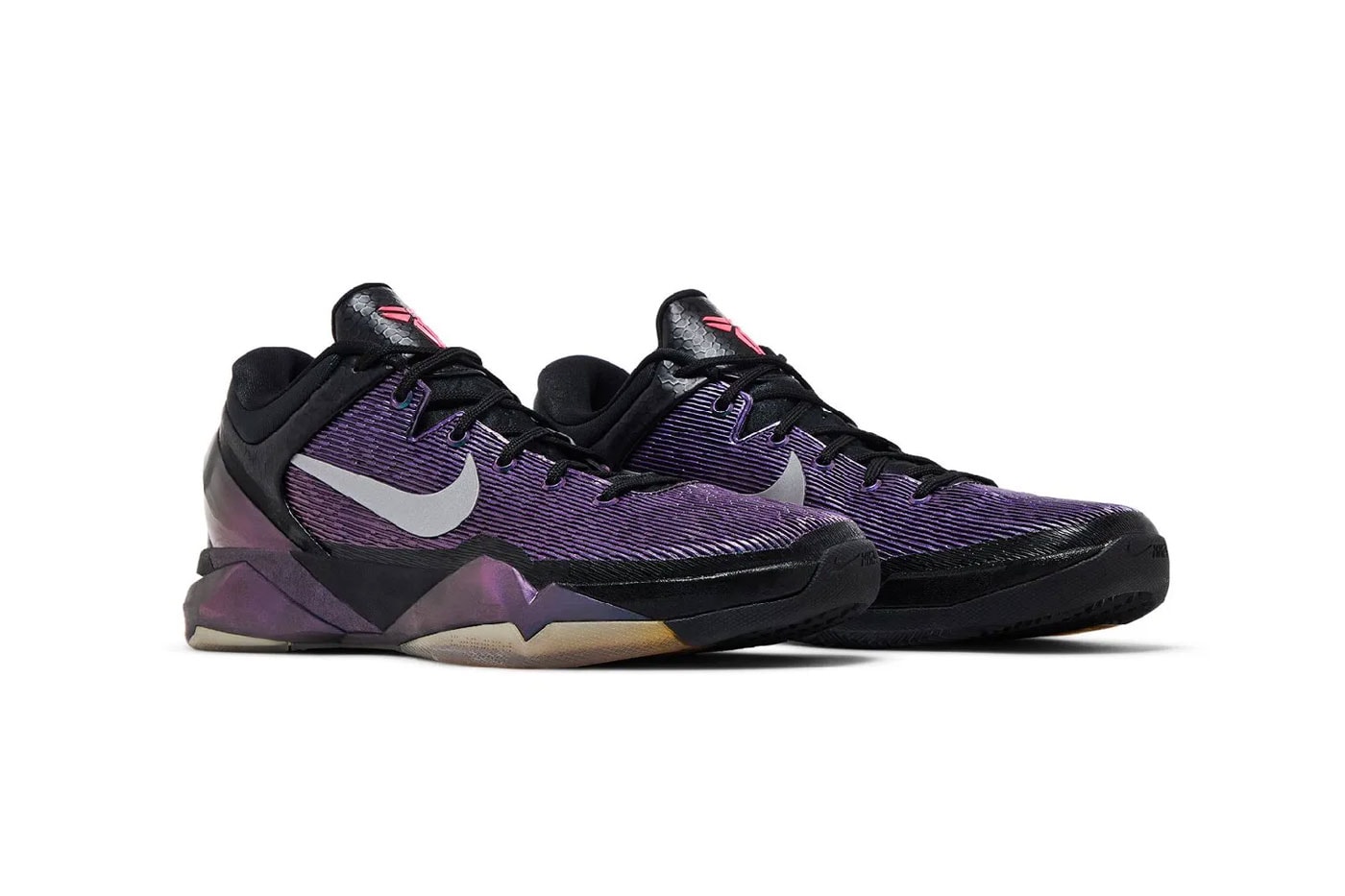Nike Kobe 7 Protro "Invisibility Cloak" Release Info Reports Black/Court Purple/Turquoise/Metallic Silver 