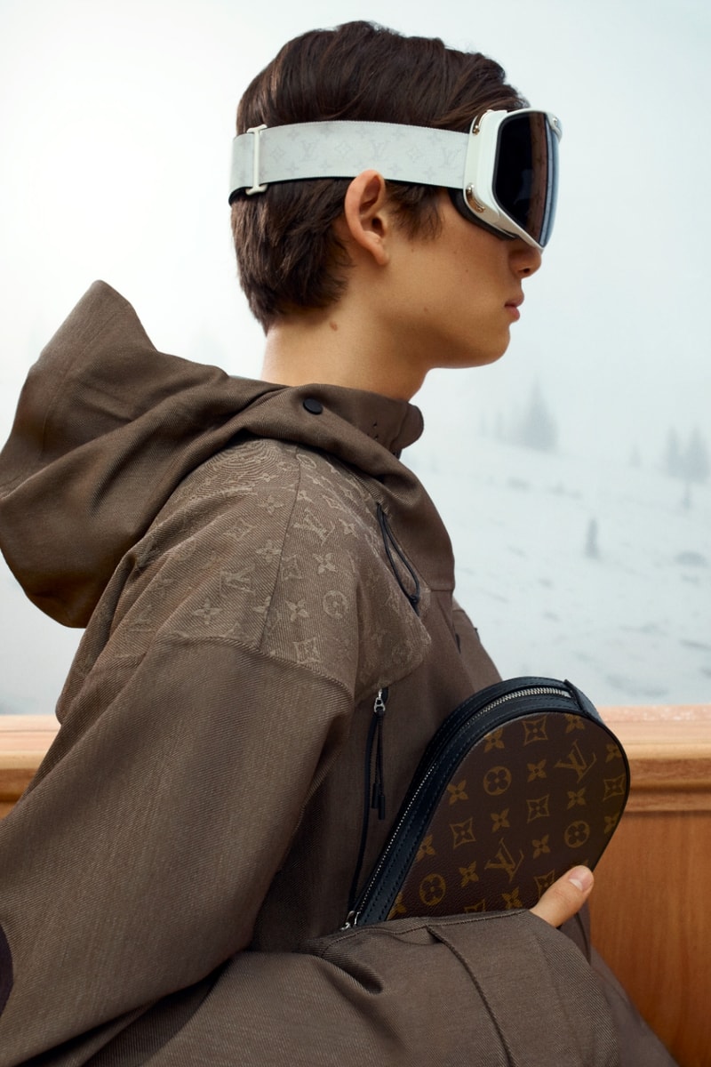Pharrell Williams Blends High-Performance Alpine Gear and Trompe L’Oeil Tailoring for Louis Vuitton's 2027 Men's Ski Collection