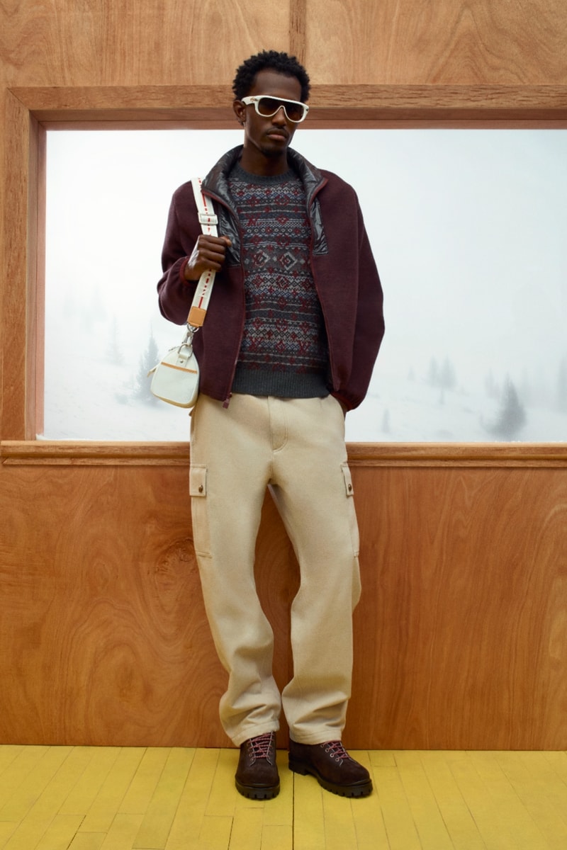 Pharrell Williams Blends High-Performance Alpine Gear and Trompe L’Oeil Tailoring for Louis Vuitton's 2027 Men's Ski Collection