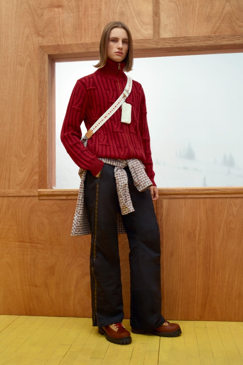 Pharrell Williams Blends High-Performance Alpine Gear and Trompe L’Oeil Tailoring for Louis Vuitton's 2027 Men's Ski Collection