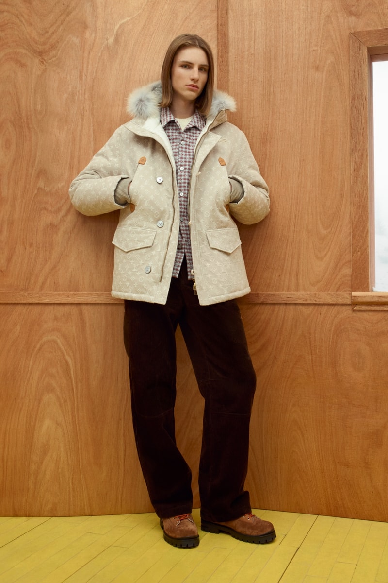 Pharrell Williams Blends High-Performance Alpine Gear and Trompe L’Oeil Tailoring for Louis Vuitton's 2027 Men's Ski Collection