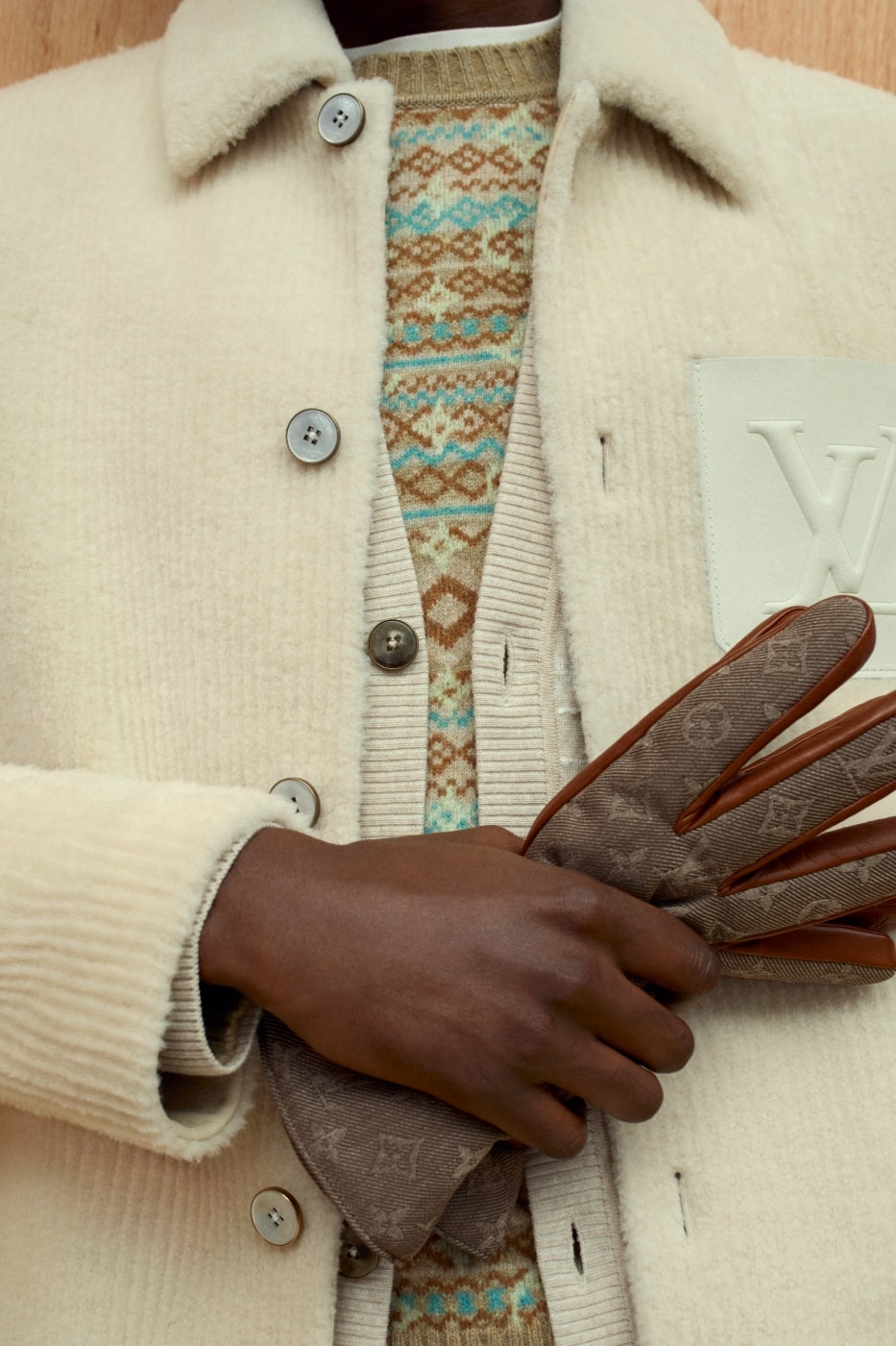 Pharrell Williams Blends High-Performance Alpine Gear and Trompe L’Oeil Tailoring for Louis Vuitton's 2027 Men's Ski Collection