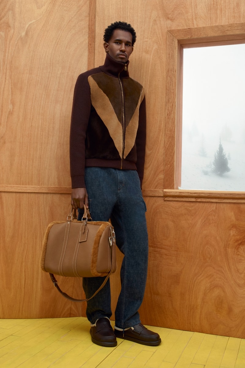 Pharrell Williams Blends High-Performance Alpine Gear and Trompe L’Oeil Tailoring for Louis Vuitton's 2027 Men's Ski Collection