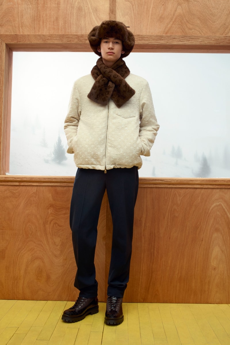 Pharrell Williams Blends High-Performance Alpine Gear and Trompe L’Oeil Tailoring for Louis Vuitton's 2027 Men's Ski Collection