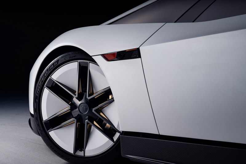 Tesla and SpaceX Put Thrusters on the Roadster so It Can Literally Fly elon musk electric vehicles backflips ramp upside down two-seat