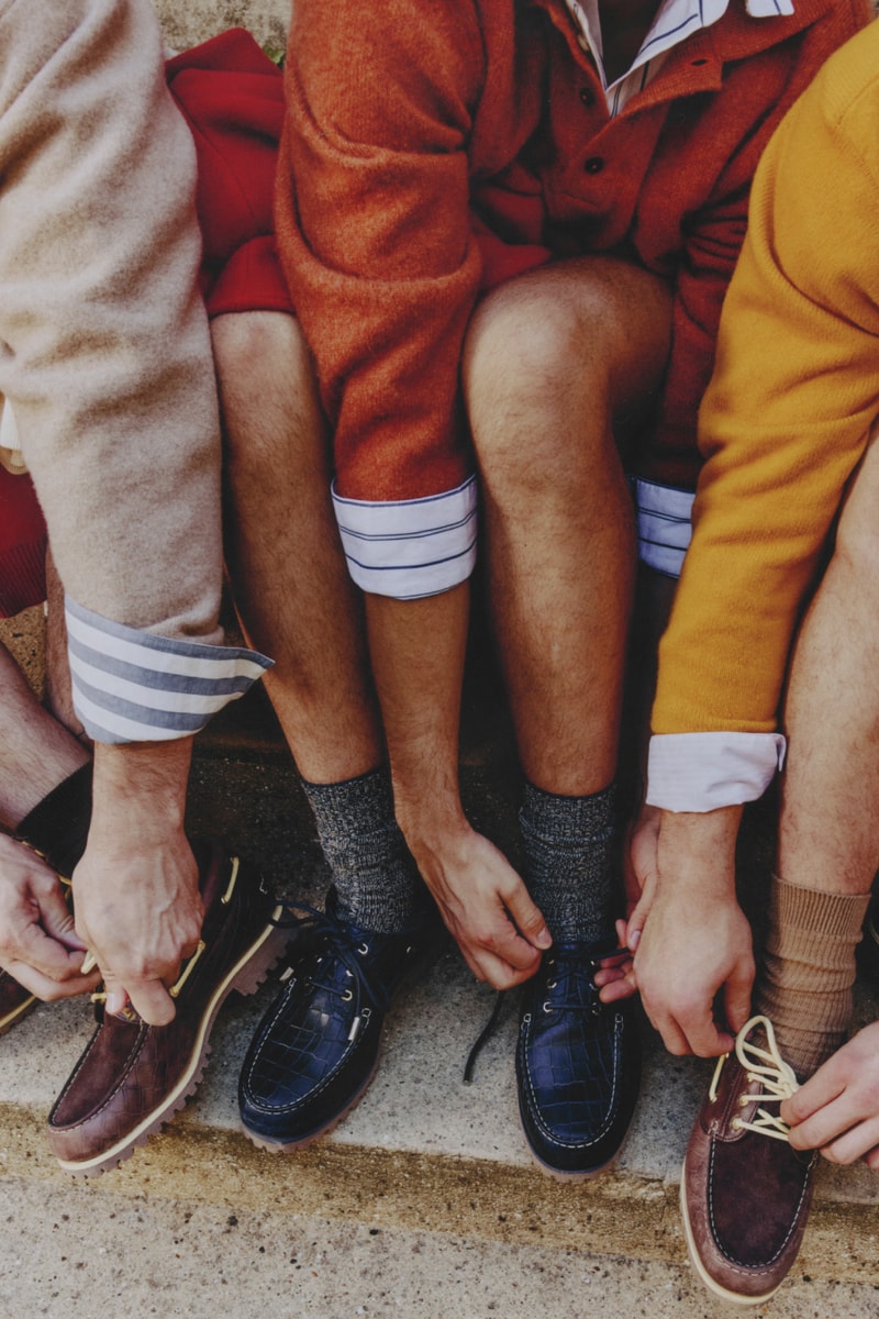 Timberland Jacquemus 3-Eye Classic Lug Authentic Boat Shoe  Navy Dark Brown Croc Collaboration Release Info